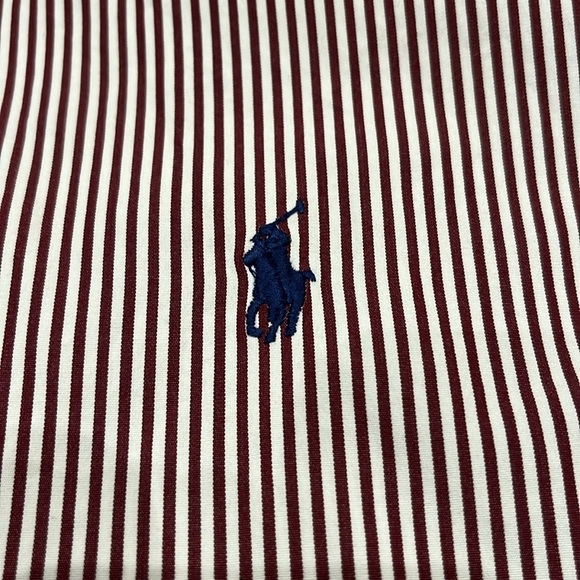 Ralph Lauren Cotton Striped Button Down Shirt - Picture 3 of 6